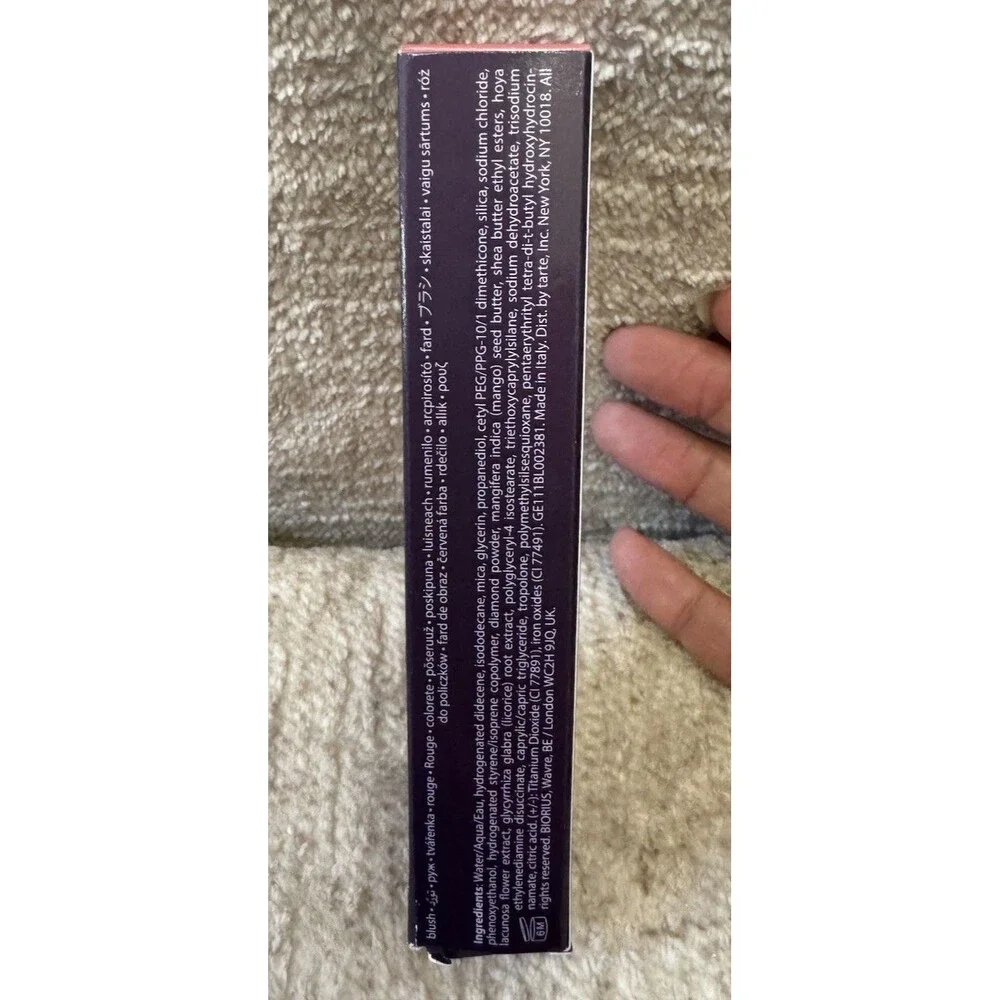 NIB  *see desc* Tarte Blush Tape Liquid Blush Pink .4fl Oz